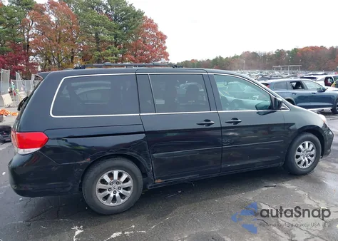 2010 Honda Odyssey Ex-L from USA, damaged, VIN 5FNRL3H76AB020337
